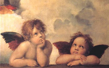 gli angeli di Raffaello